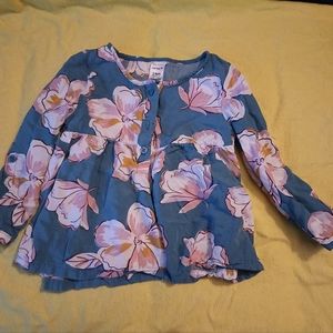 Carter's Toddler Girls Floral Shirt Top